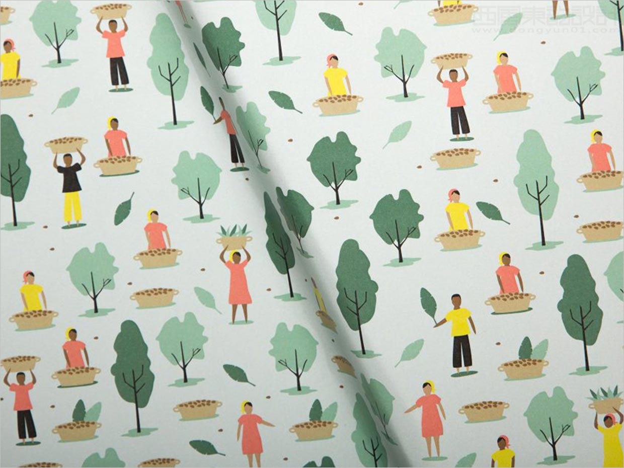 科特迪瓦M(jìn)on Choco巧克力包裝設(shè)計(jì)之插畫設(shè)計(jì)