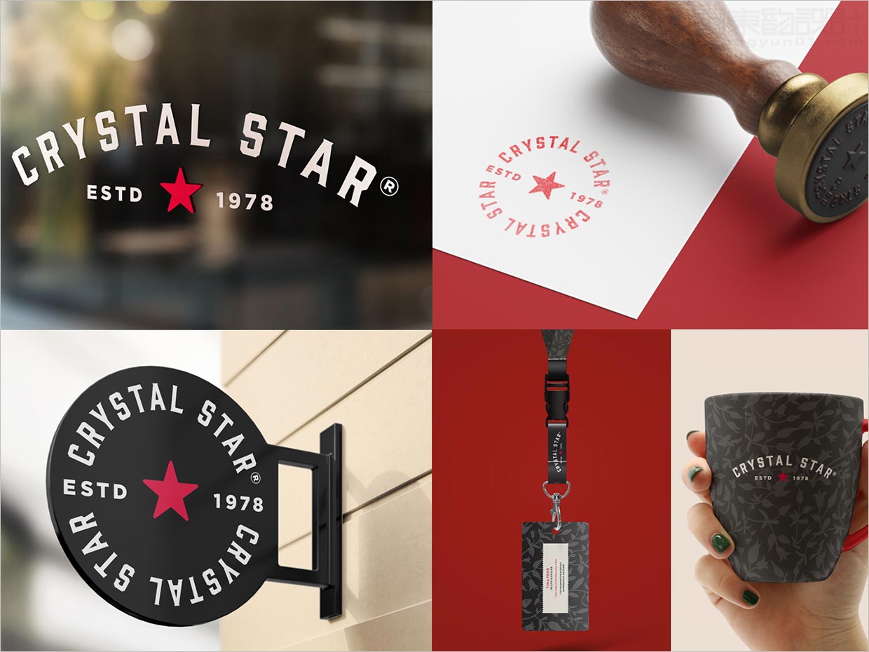 美國Crystal Star營養(yǎng)補(bǔ)品保健品vi設(shè)計(jì)