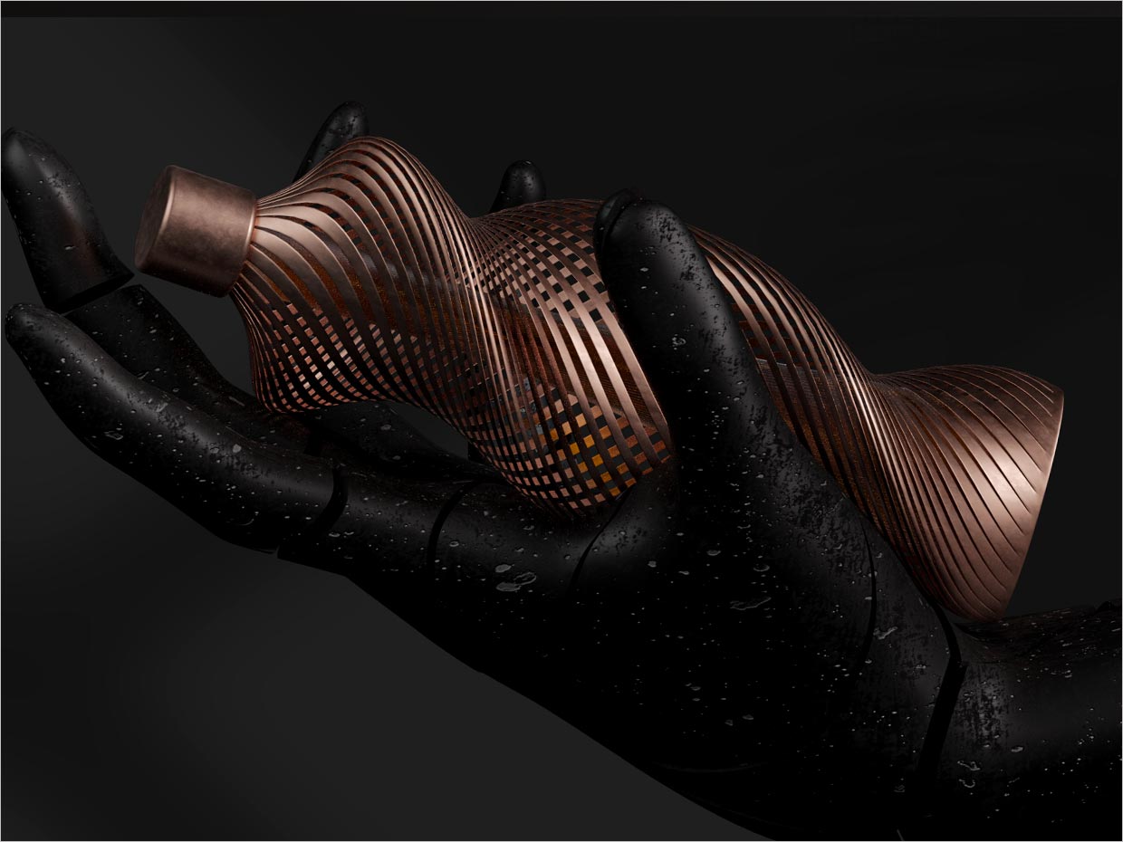 埃及Nefer香水瓶型設(shè)計