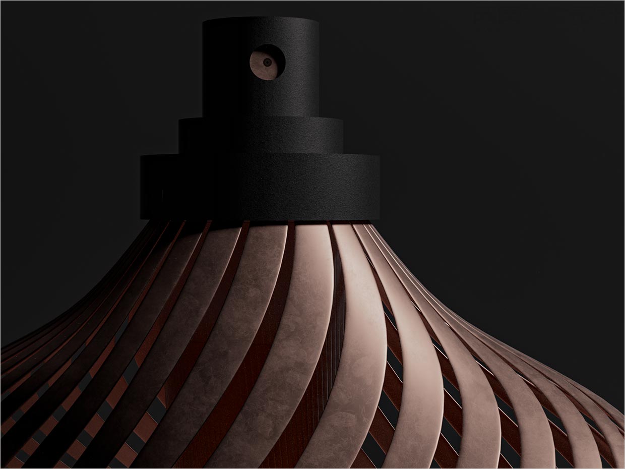 埃及Nefer香水瓶型設(shè)計