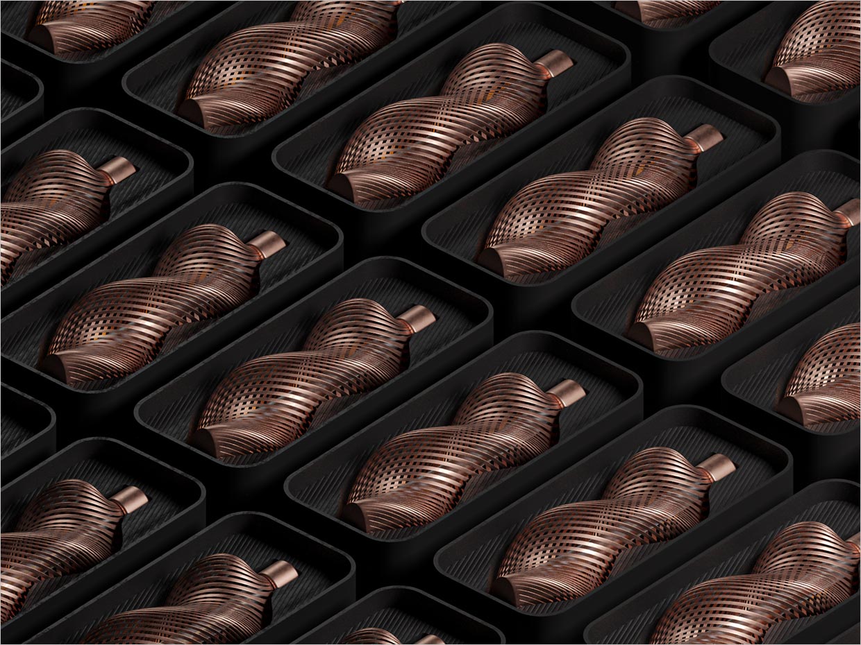 埃及Nefer香水瓶型與包裝設(shè)計