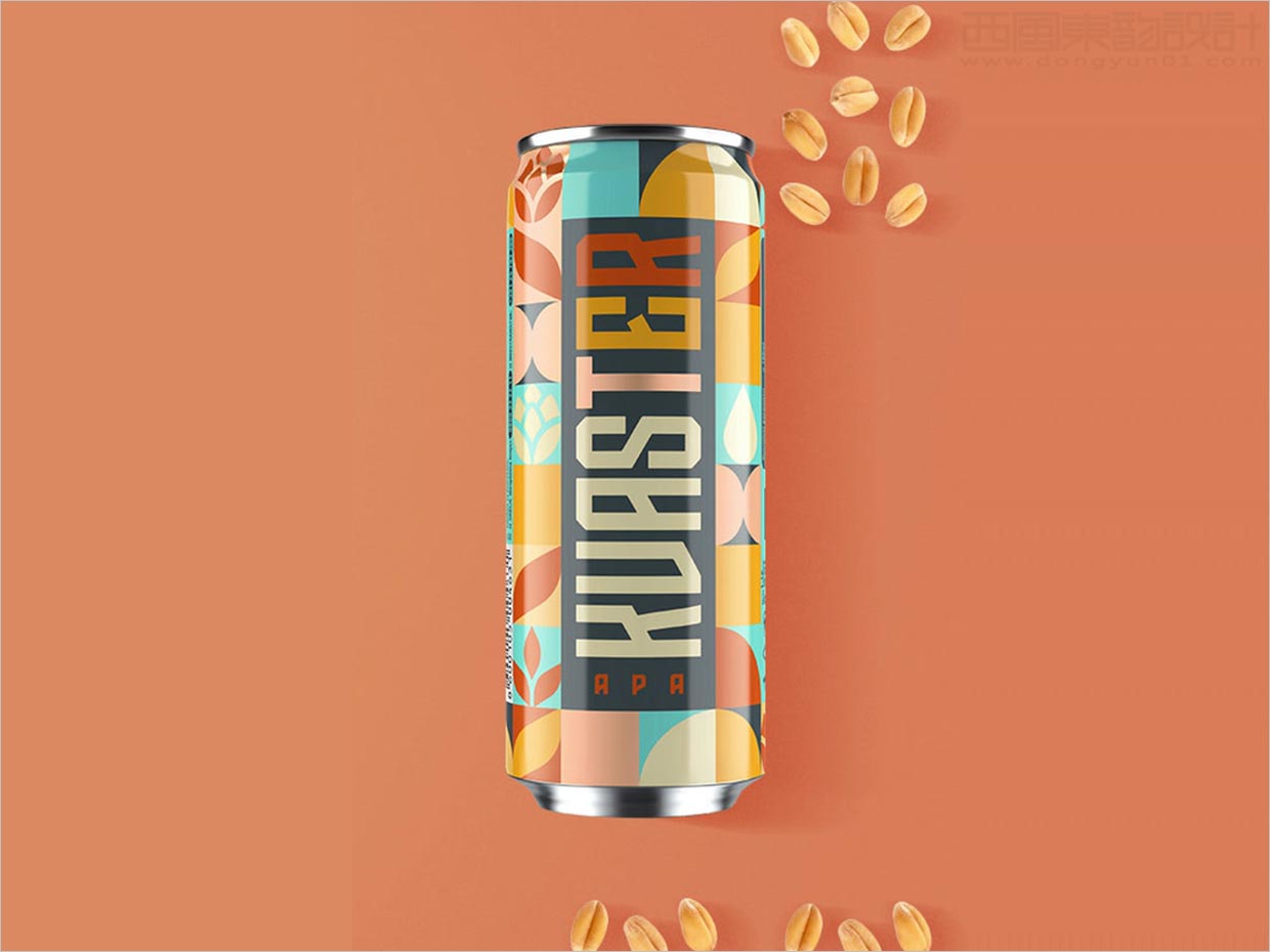 以現(xiàn)代方式創(chuàng)作的Kvaster傳統(tǒng)發(fā)酵飲料包裝設計