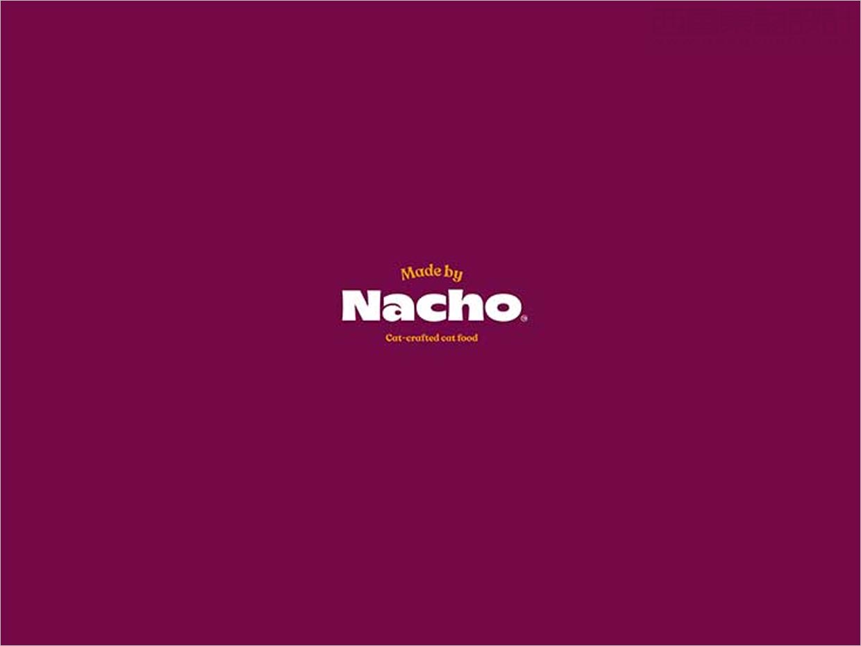 美國Nacho貓糧品牌logo設(shè)計(jì)