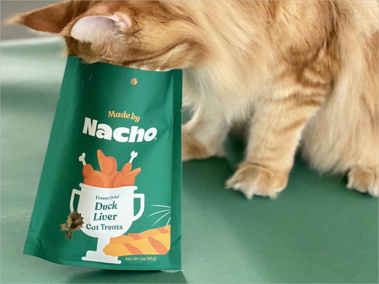 美國Nacho貓糧包裝設(shè)計(jì)之實(shí)物照片