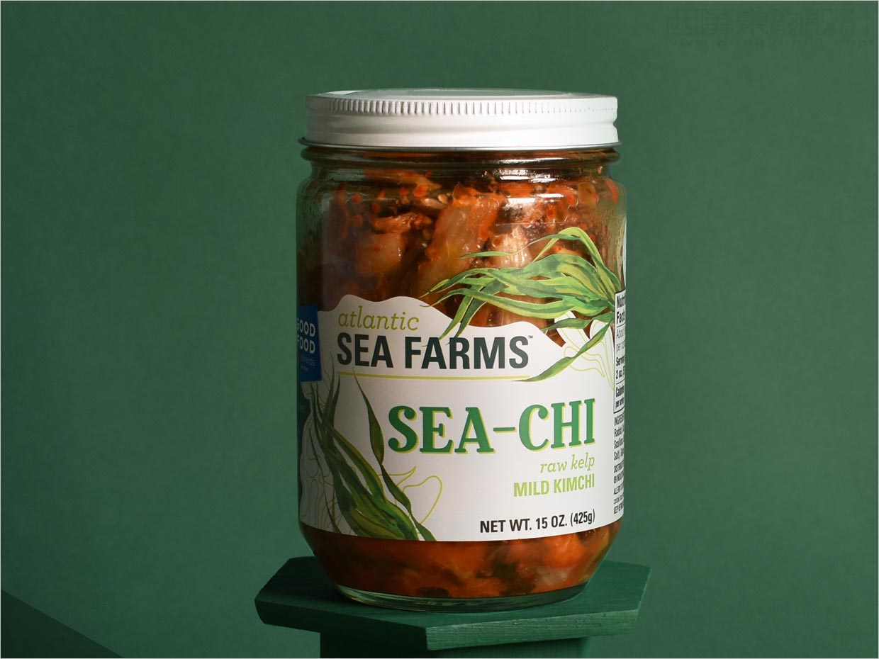 美國Atlantic Sea Farms即食海帶絲包裝設(shè)計(jì)