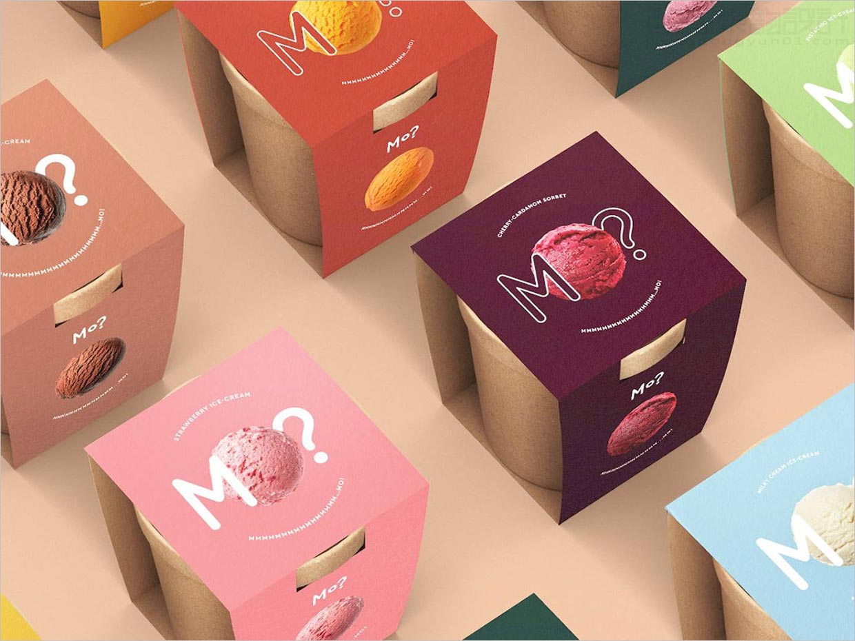 你想要漂亮的冰淇淋包裝設計嗎？