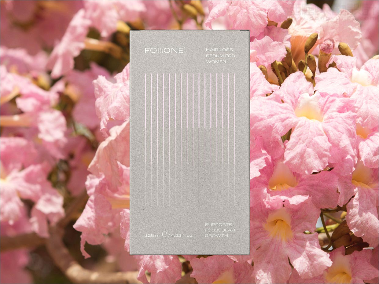 英國Follione洗發(fā)水護發(fā)素脫發(fā)植發(fā)護理藥妝產(chǎn)品包裝設計