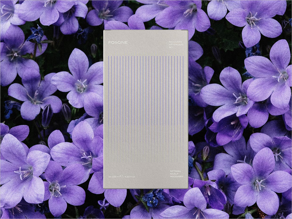 英國Follione洗發(fā)水護發(fā)素脫發(fā)植發(fā)護理藥妝產(chǎn)品包裝設計