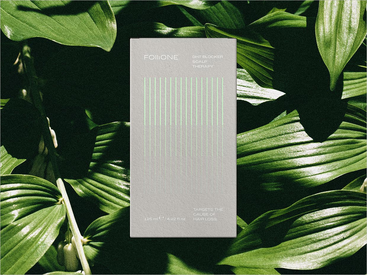 英國Follione洗發(fā)水護發(fā)素脫發(fā)植發(fā)護理藥妝產(chǎn)品包裝設計