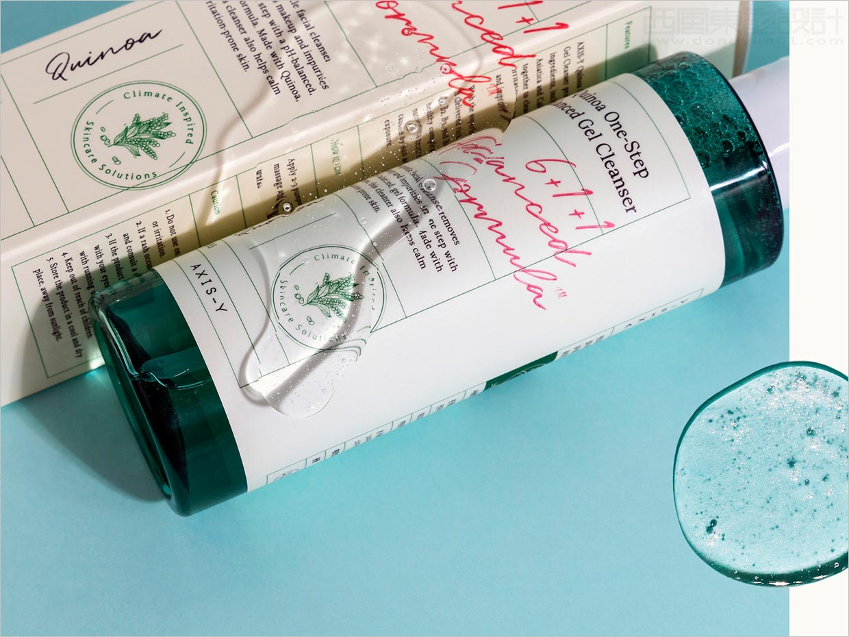 韓國(guó)AXIS-Y清潔美容化妝品包裝設(shè)計(jì)