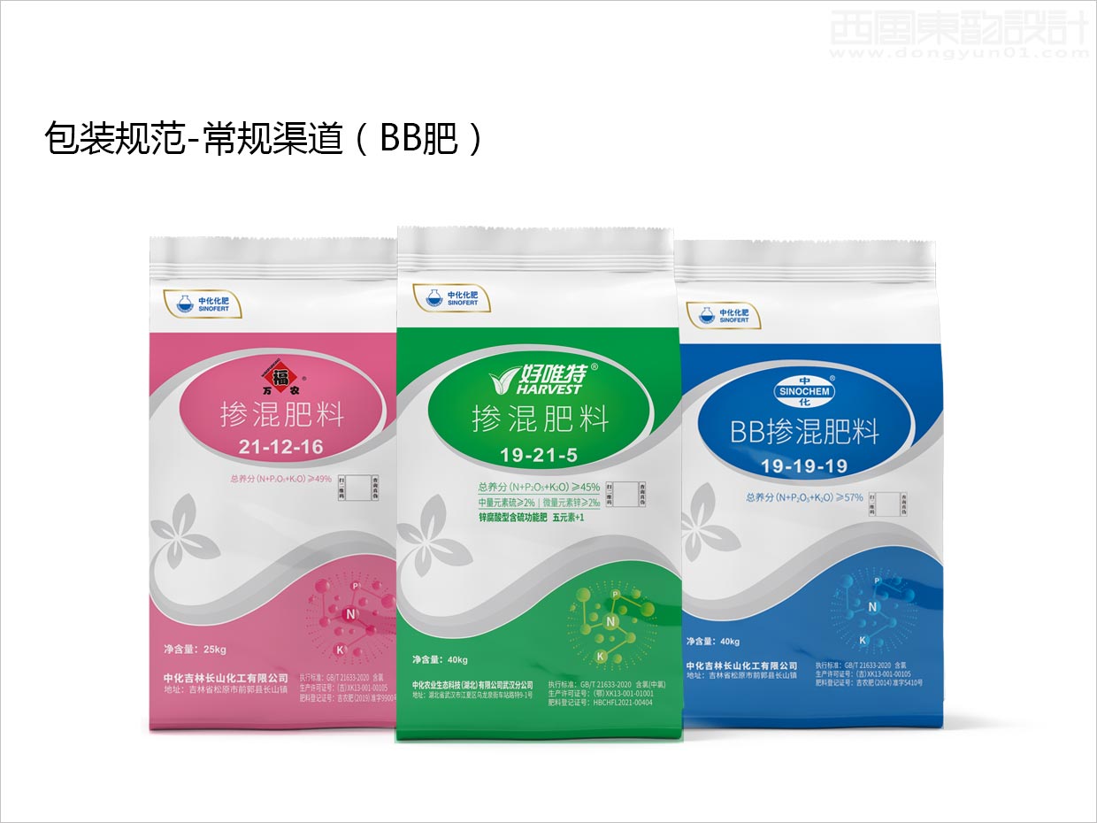 先正達(dá)集團(tuán)中國中化化肥復(fù)合肥料農(nóng)資包裝設(shè)計升級項目之常規(guī)渠道BB肥效果圖展示