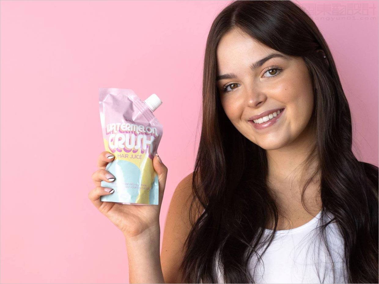 有趣的Triviso洗發(fā)水護發(fā)素頭發(fā)護理產(chǎn)品包裝設計之實物照片