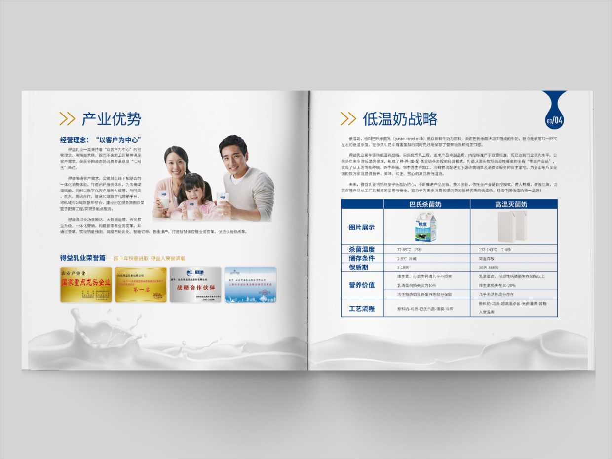 山東得益乳業(yè)股份有限公司畫冊設(shè)計之內(nèi)頁設(shè)計 山東得益乳業(yè)股份有限公司畫冊設(shè)計之內(nèi)頁設(shè)計