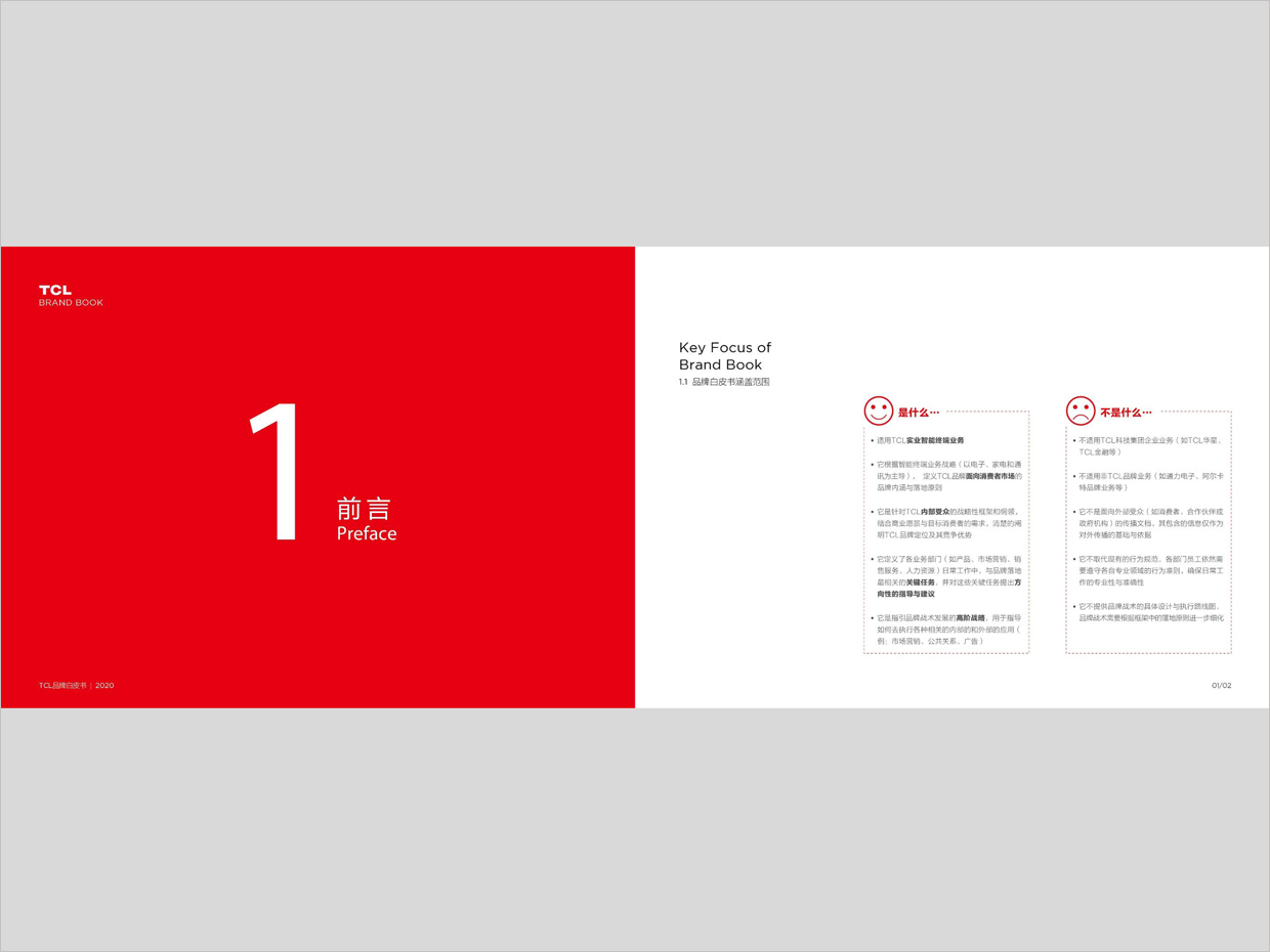 TCL科技集團公司智能終端業(yè)務(wù)品牌白皮書設(shè)計之前言頁面設(shè)計 TCL科技集團公司智能終端業(yè)務(wù)品牌白皮書設(shè)計之前言頁面設(shè)計