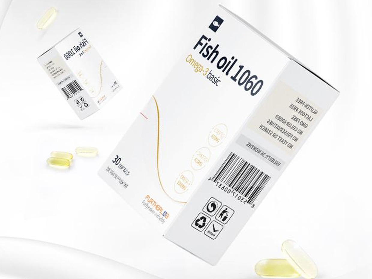 FURTHERLAB魚油保健品包裝設(shè)計之實物照片 FURTHERLAB魚油保健品包裝設(shè)計之實物照片