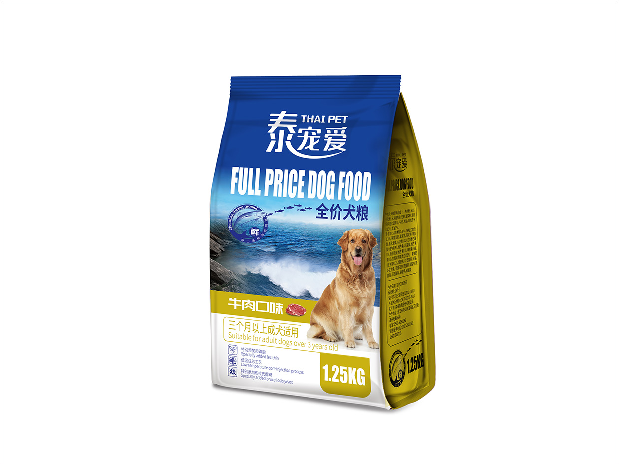 泰寵愛寵物食品袋包裝設(shè)計