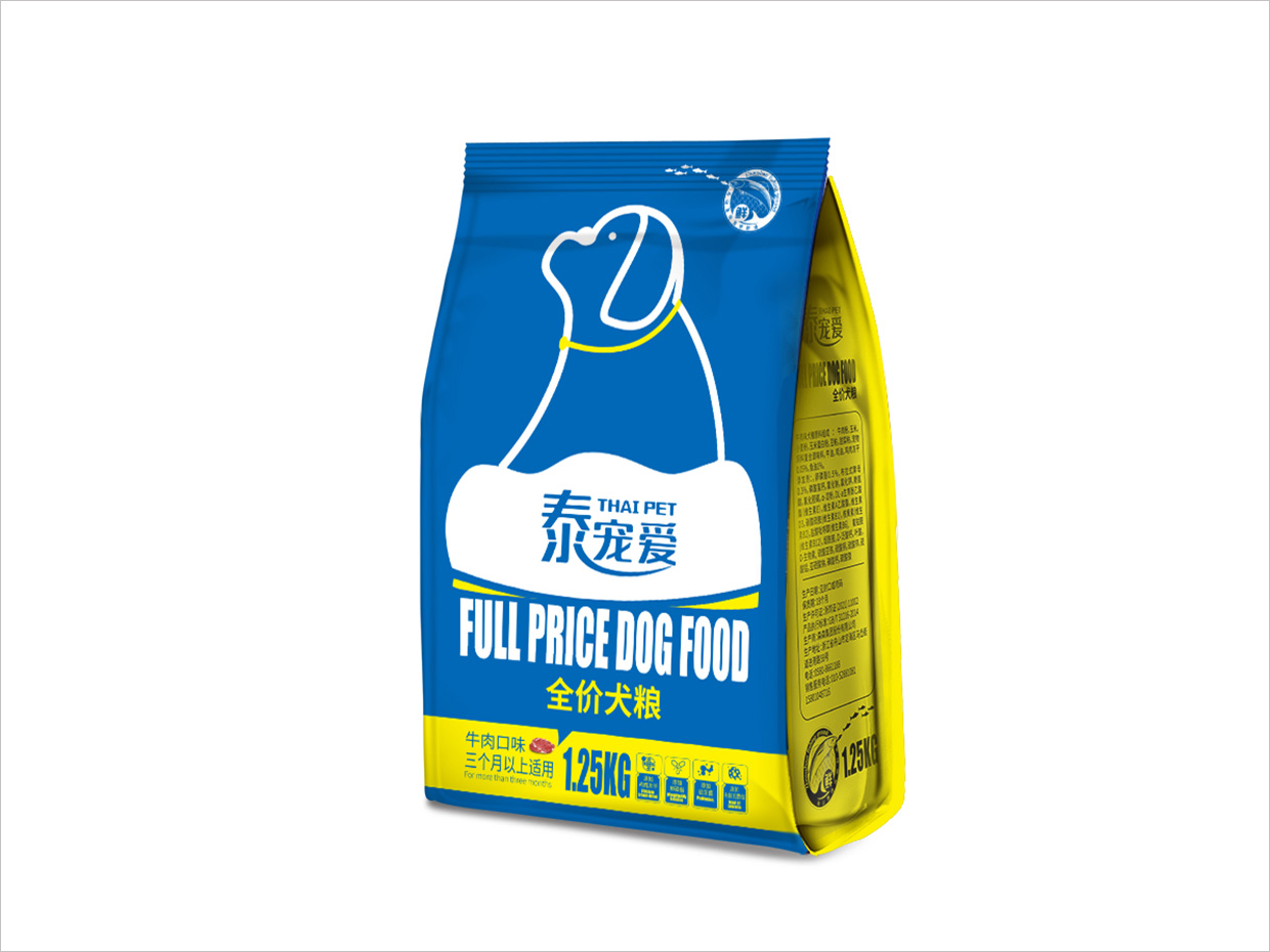 泰寵愛寵物食品袋包裝設(shè)計