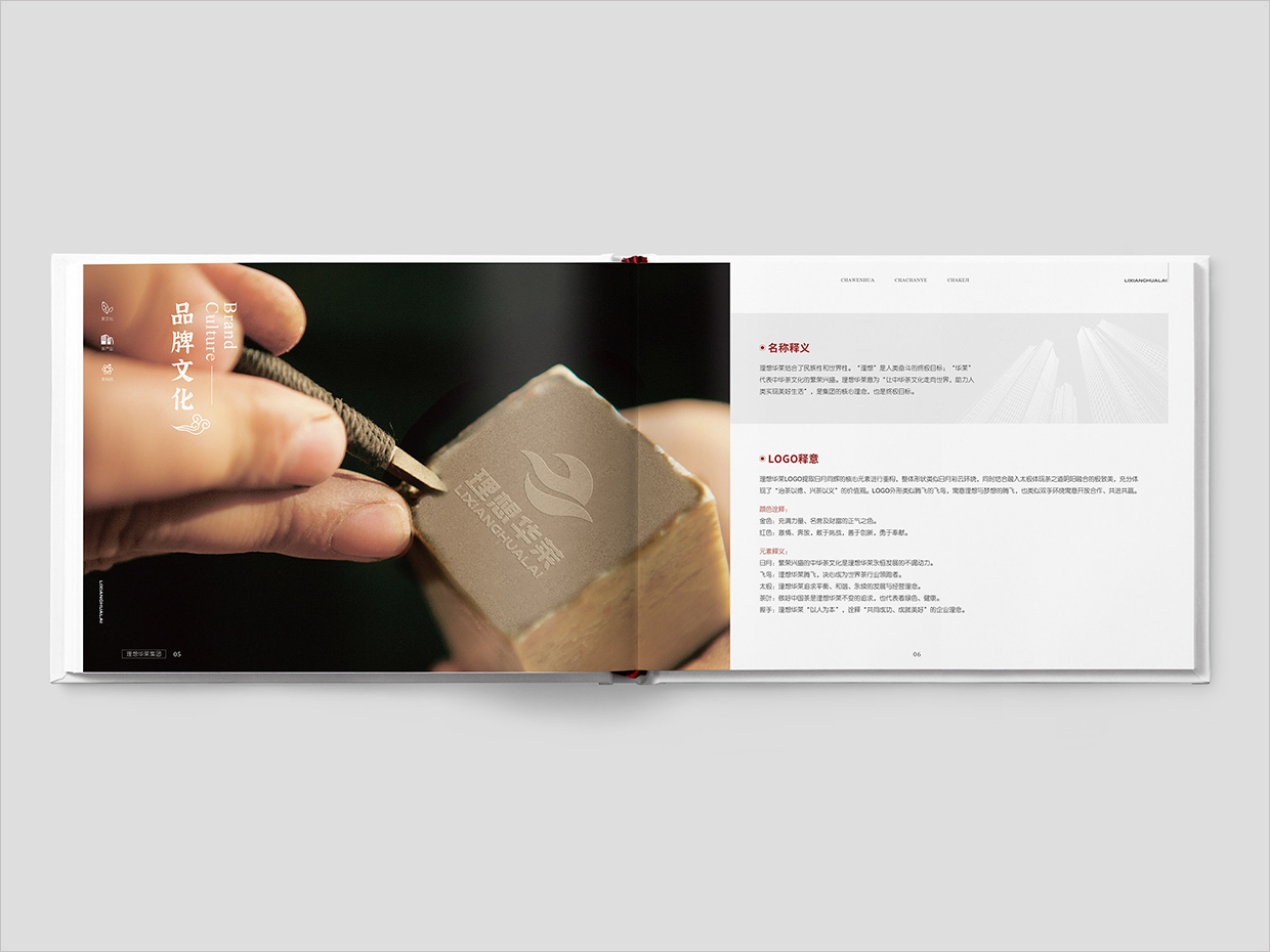 理想華萊科技集團公司畫冊設計之品牌文化設計 理想華萊科技集團公司畫冊設計之品牌文化設計