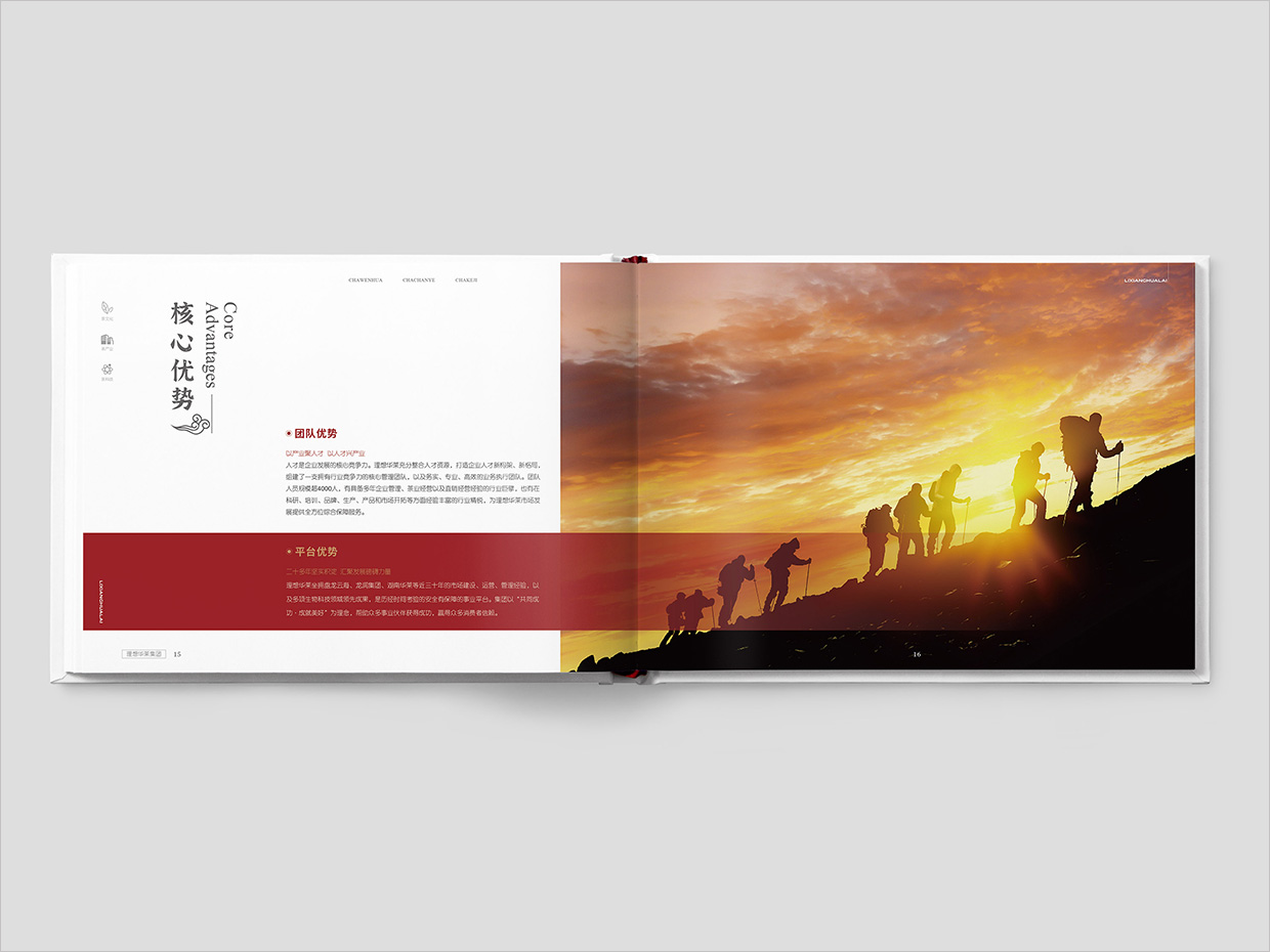理想華萊科技集團公司畫冊設計之核心優(yōu)勢頁面設計 理想華萊科技集團公司畫冊設計之核心優(yōu)勢頁面設計